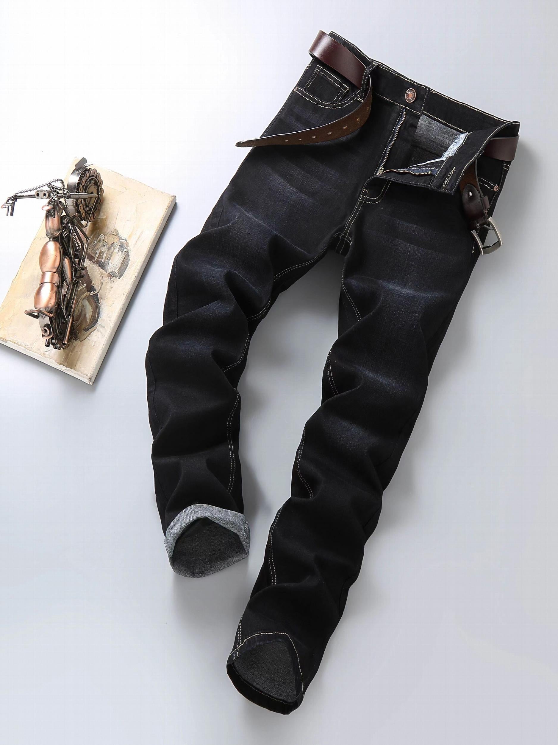 Men's Slim Fit Straight Leg Jeans