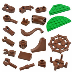 Building Blocks Tree Accessories Compatible with Multiple Sets