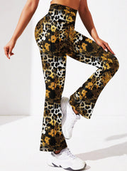 High Stretch Flared Leg Yoga Pants Women's A