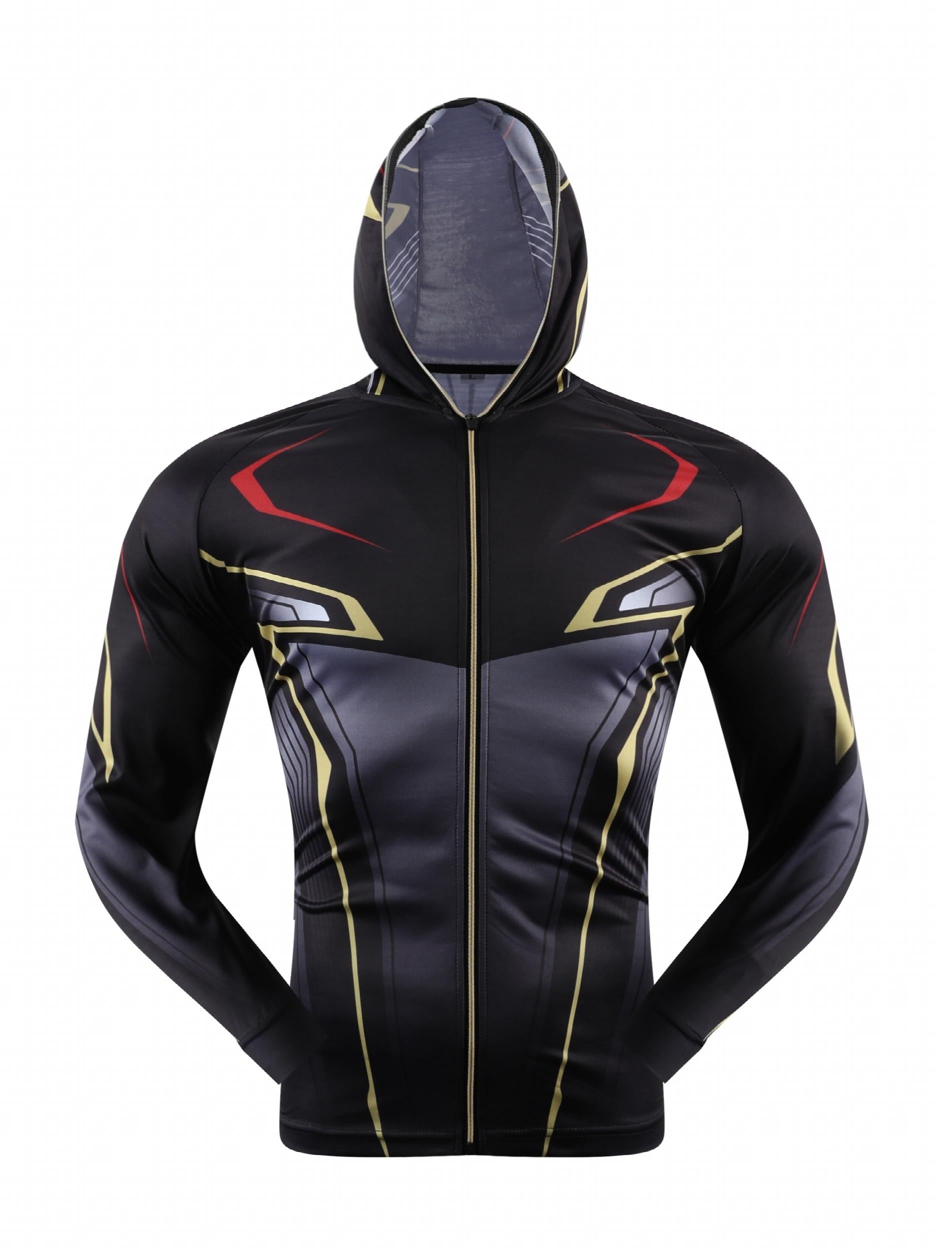 Men's Hooded Sunscreen Fishing Suit Breathable for Spring & Summer