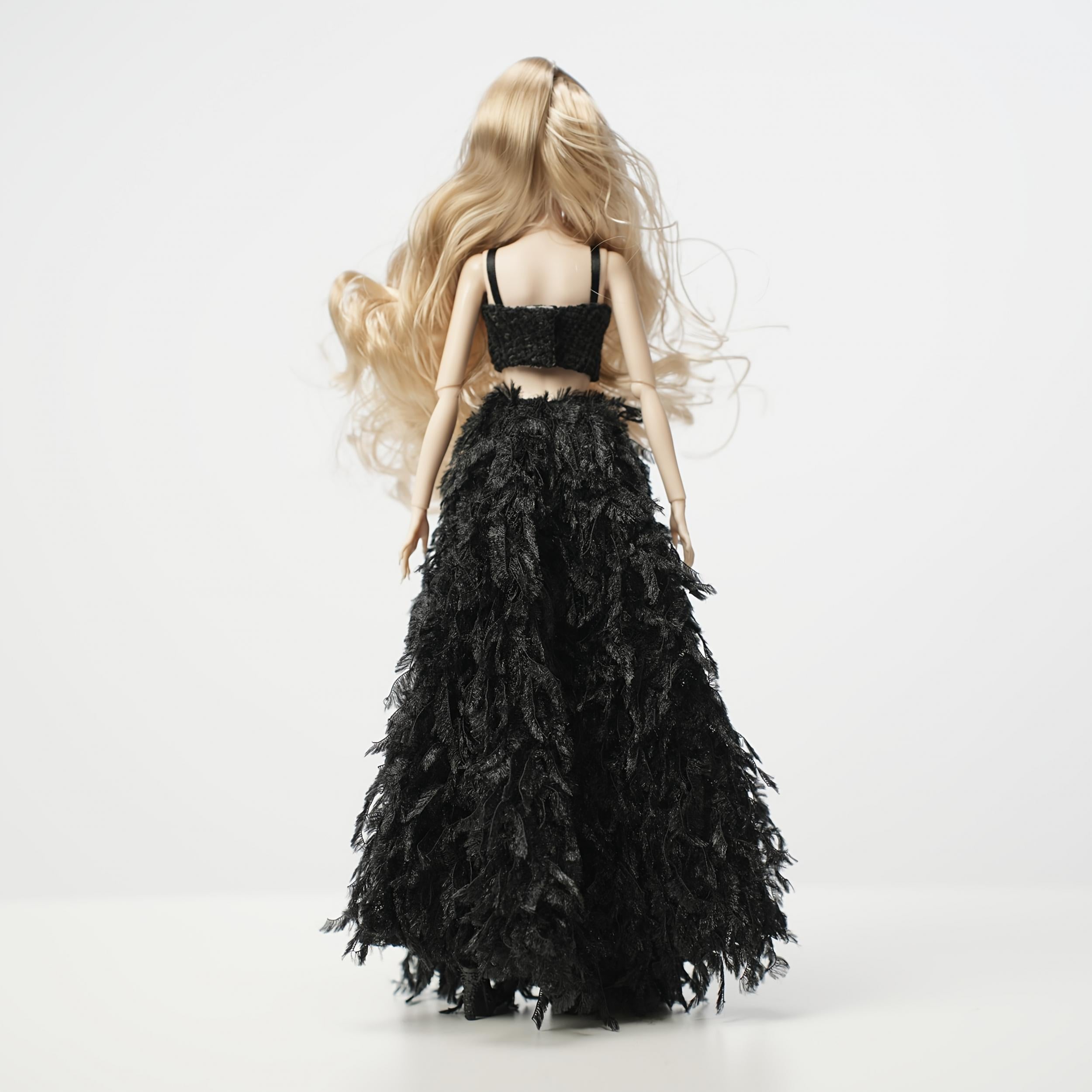 Handcrafted Wedding Dress for 11 8 inch Dolls Evening Wear and Proms