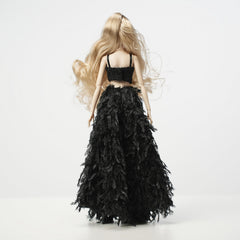 Handcrafted Wedding Dress for 11 8 inch Dolls Evening Wear and Proms