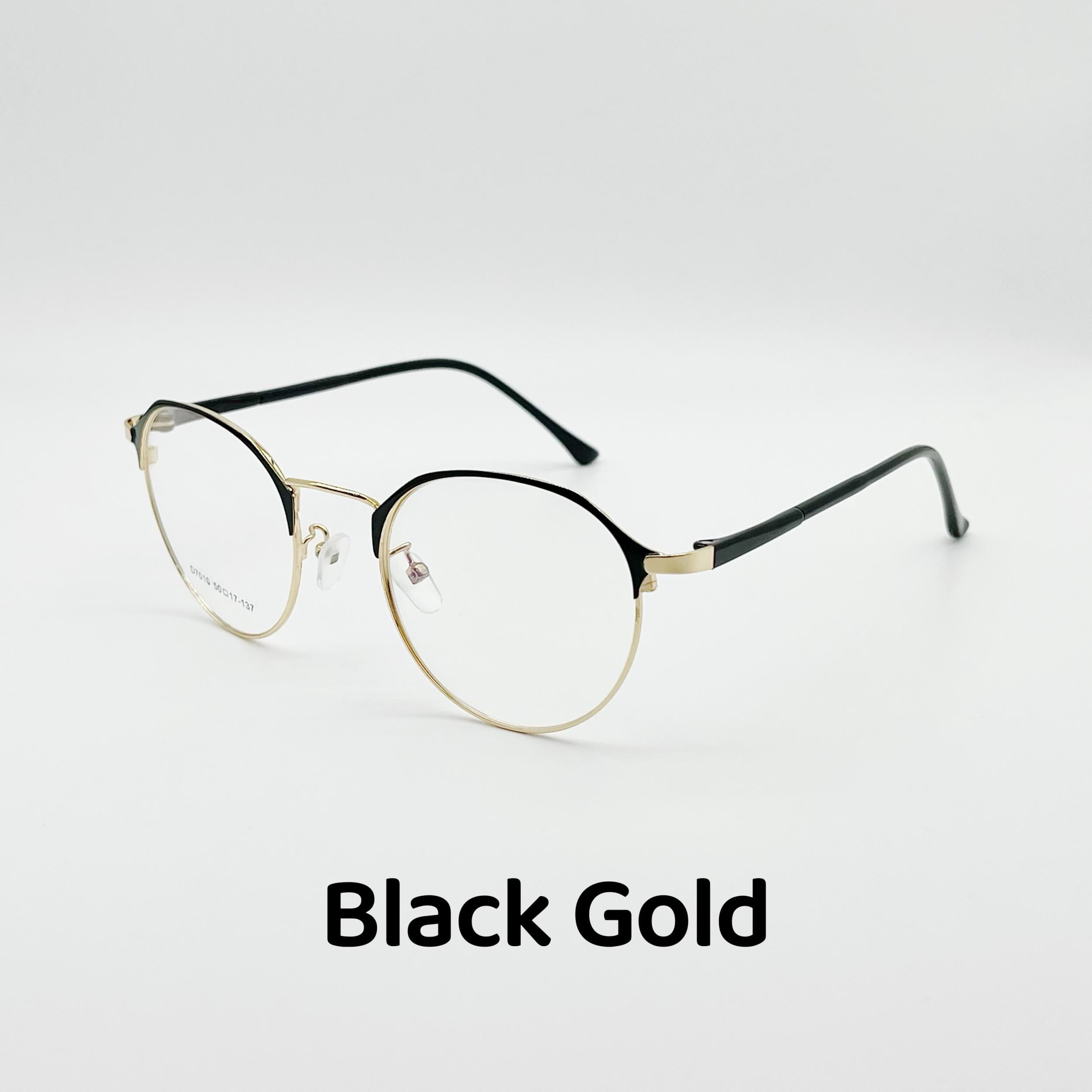 Fashionable Irregular Glasses Mental&plate Three Colors