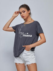 Graphic Casual Sports T-Shirt for Women