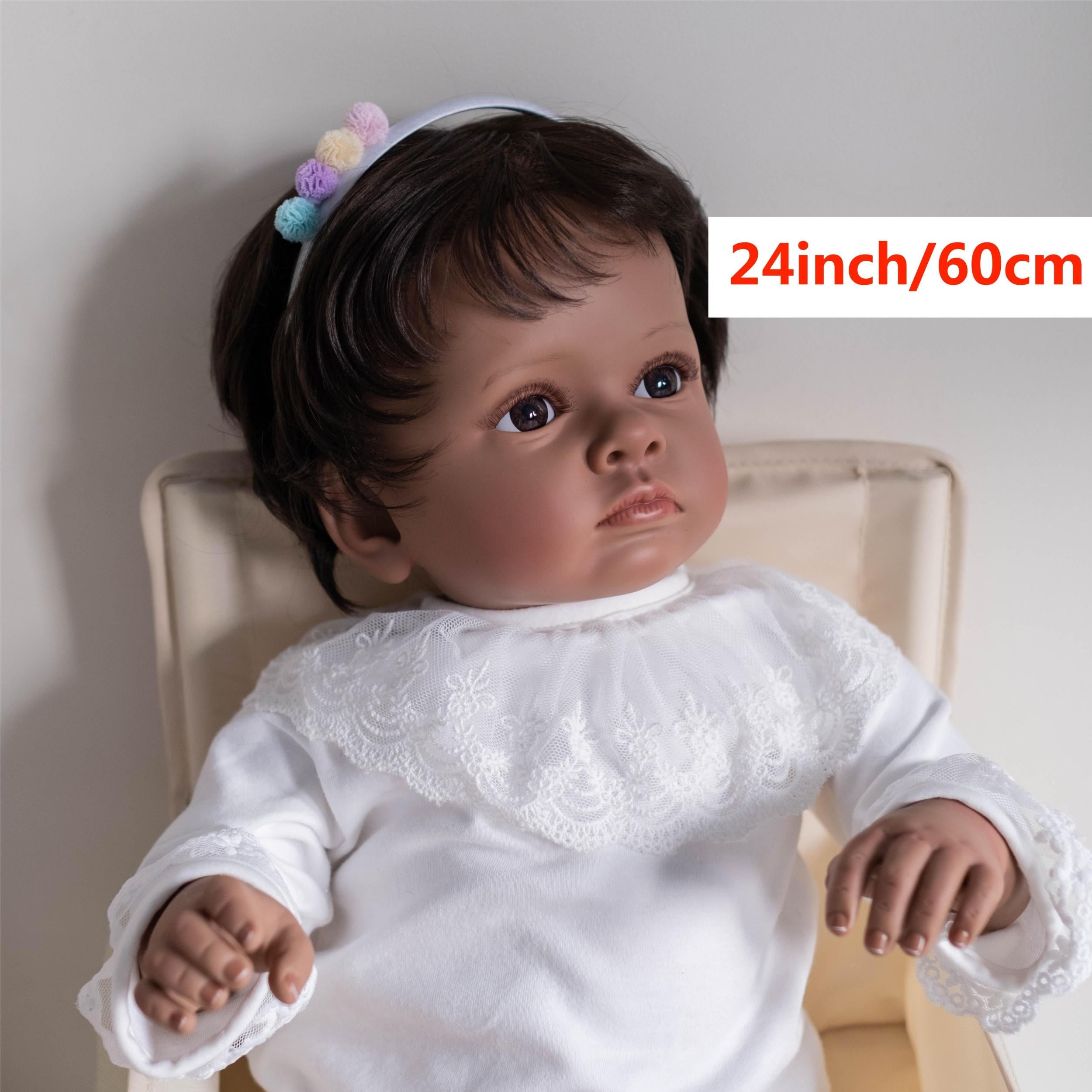 24inch Cloth Body Doll No Toys Birthday Gift