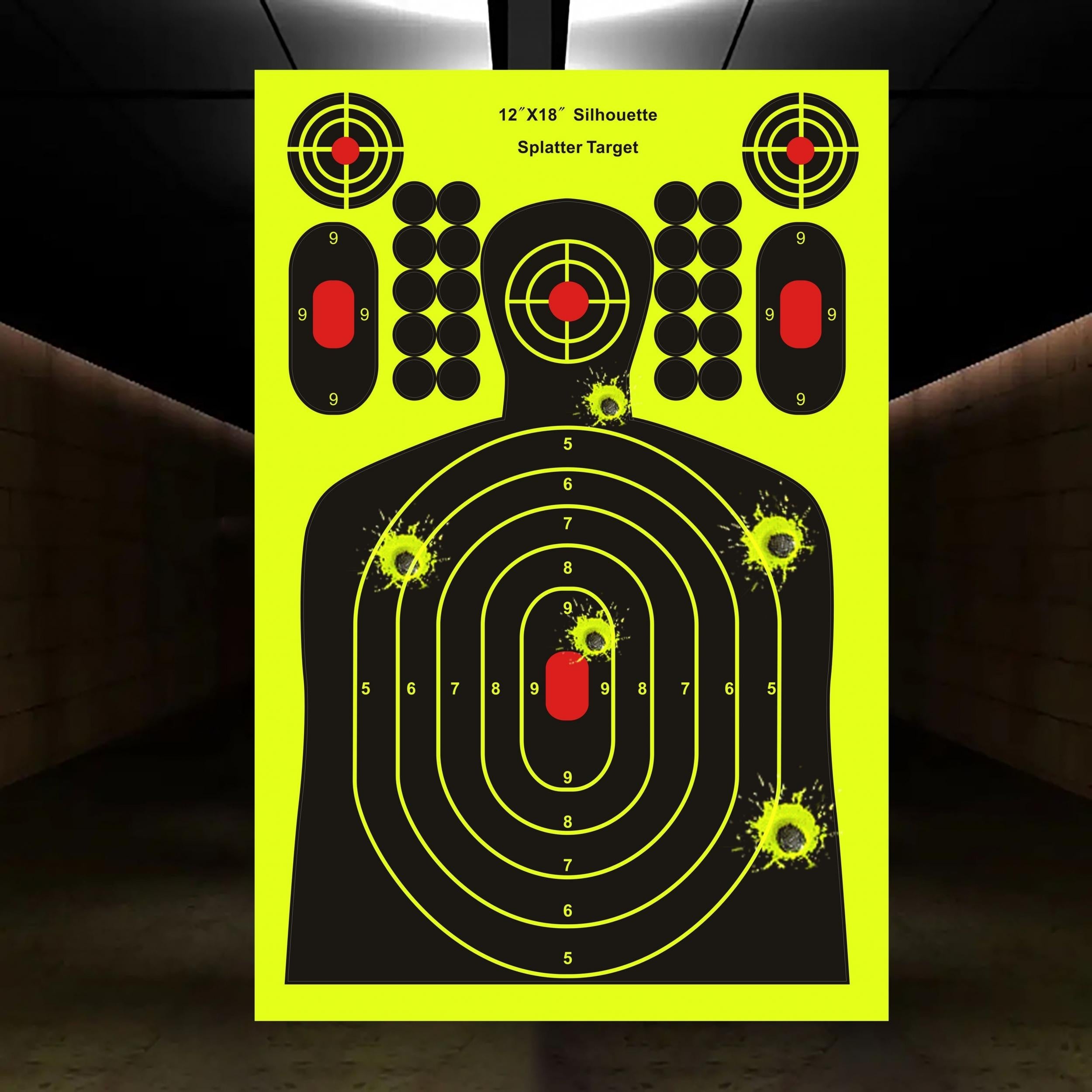 10pcs Airsoft Shooting Targets 30x48x45cm for Range Training
