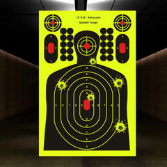 10pcs Airsoft Shooting Targets 30x48x45cm for Range Training