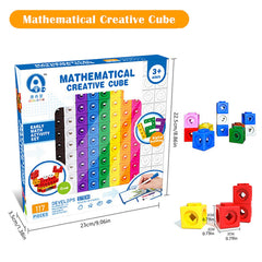 Mathematical Cube Building Blocks Counting Toys