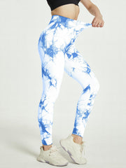 Tie Dye Seamless Leggings High Stretch Fitness Yoga Pants