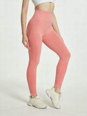 Solid Fitness High Stretch Leggings High Waist Yoga Workout Tight