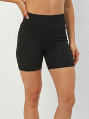 Seamless Hip Lifting Yoga Shorts High Waist Workout Activewear