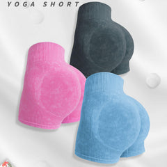 High Waist Hip Lifting Fitness Shorts for Women