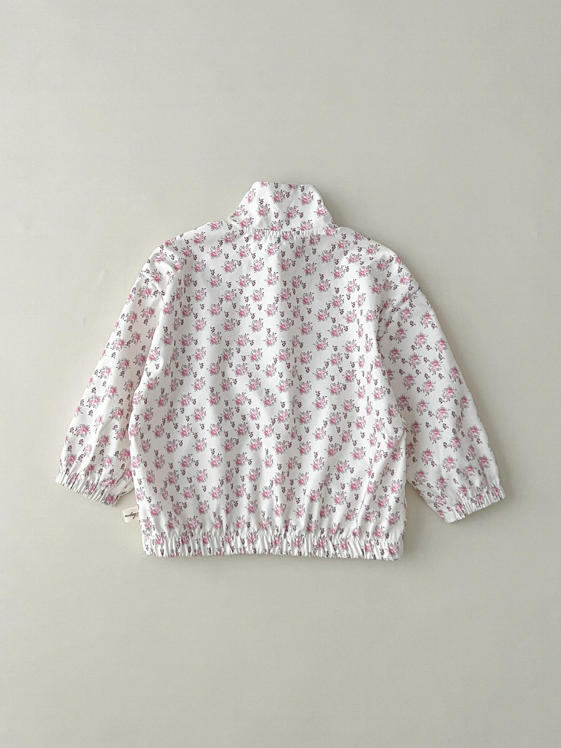 Baby Girls Cartoon Floral Long Sleeve Coat