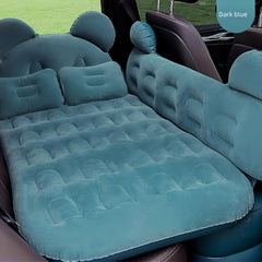 Cartoon Car Bed Flocking Travel Mattress with Stopper