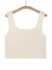 Floral Print Tank Top Summer Sleeveless Top Women's Clothing