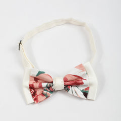 Floral Pattern Tie Women's Bow Tie Set Neck Daily Matching Bow Tie