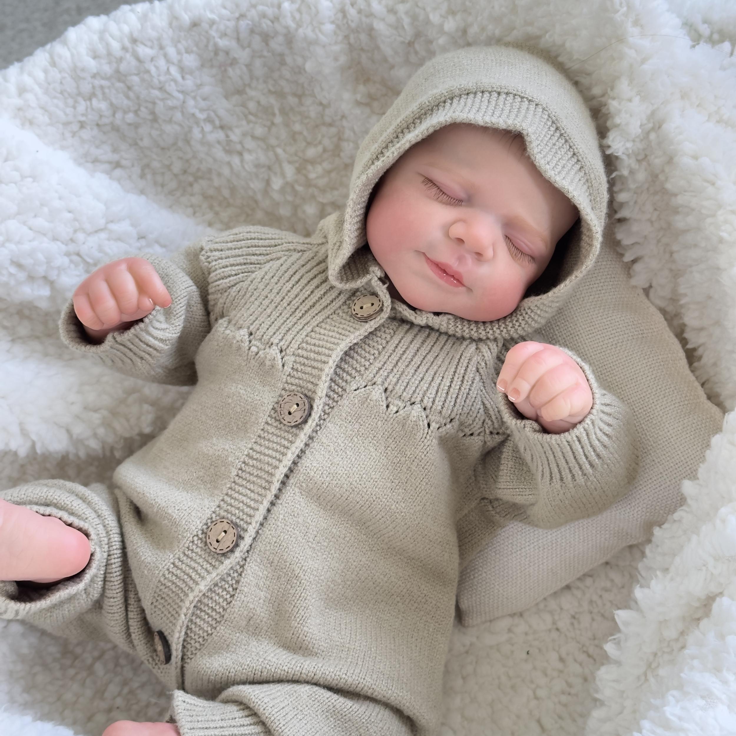20inch Reborn Doll Quinlyn 3D Painted Sleeping Baby