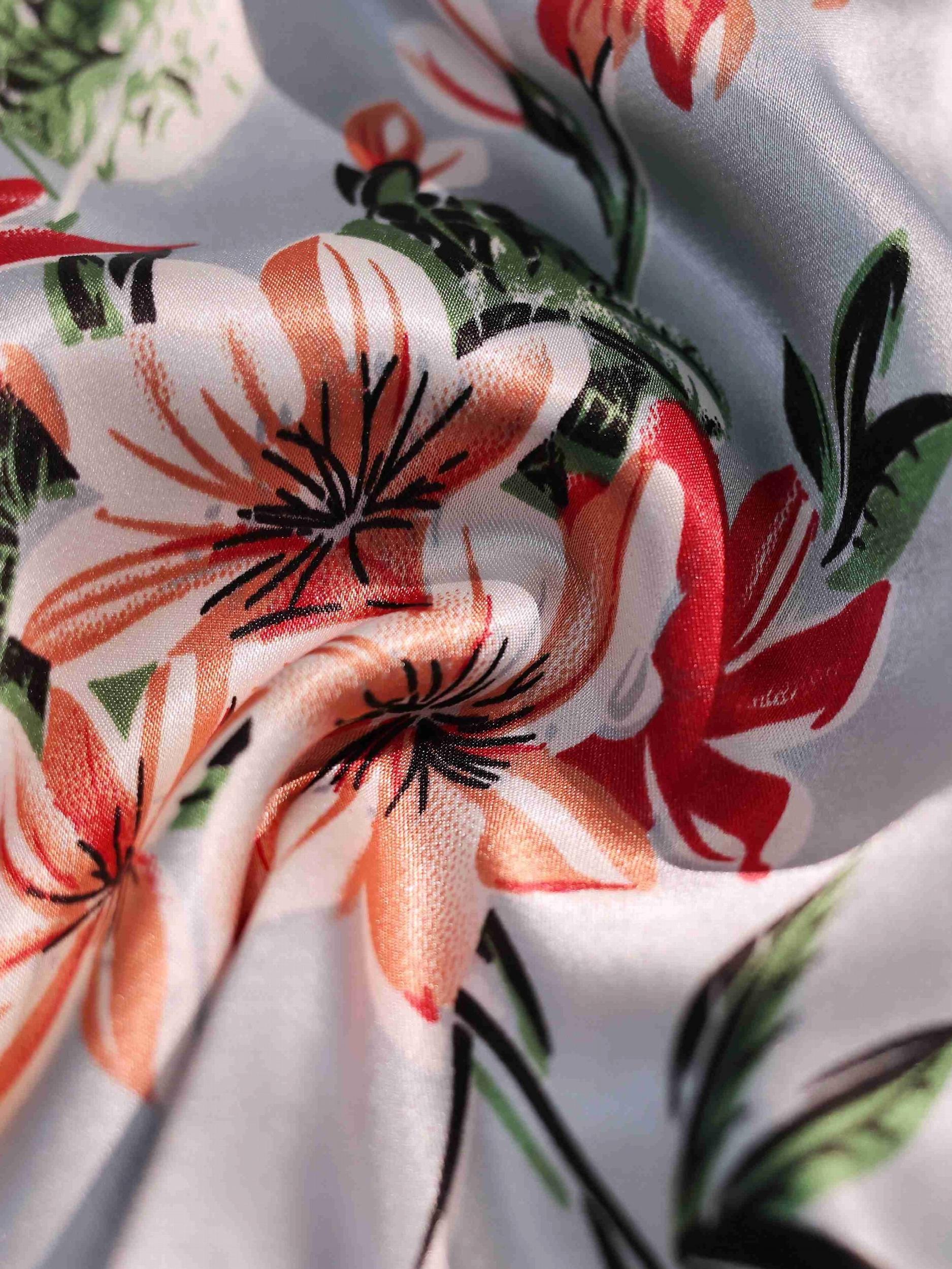 Floral Print Soft & Comfy Women's Pajama Shorts
