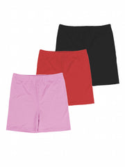 3-pack Little Girl Shorts for Toddlers Girls - Soft and Breathable Dance Shorts