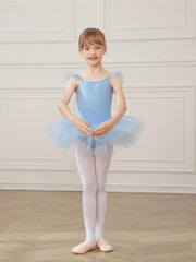 Girls Sequin Tutu Ballet Leotard Gymnastics Dance Yoga