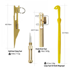 SAMSFX Fishing Hook Tier Stainless Steel Loop Tyer
