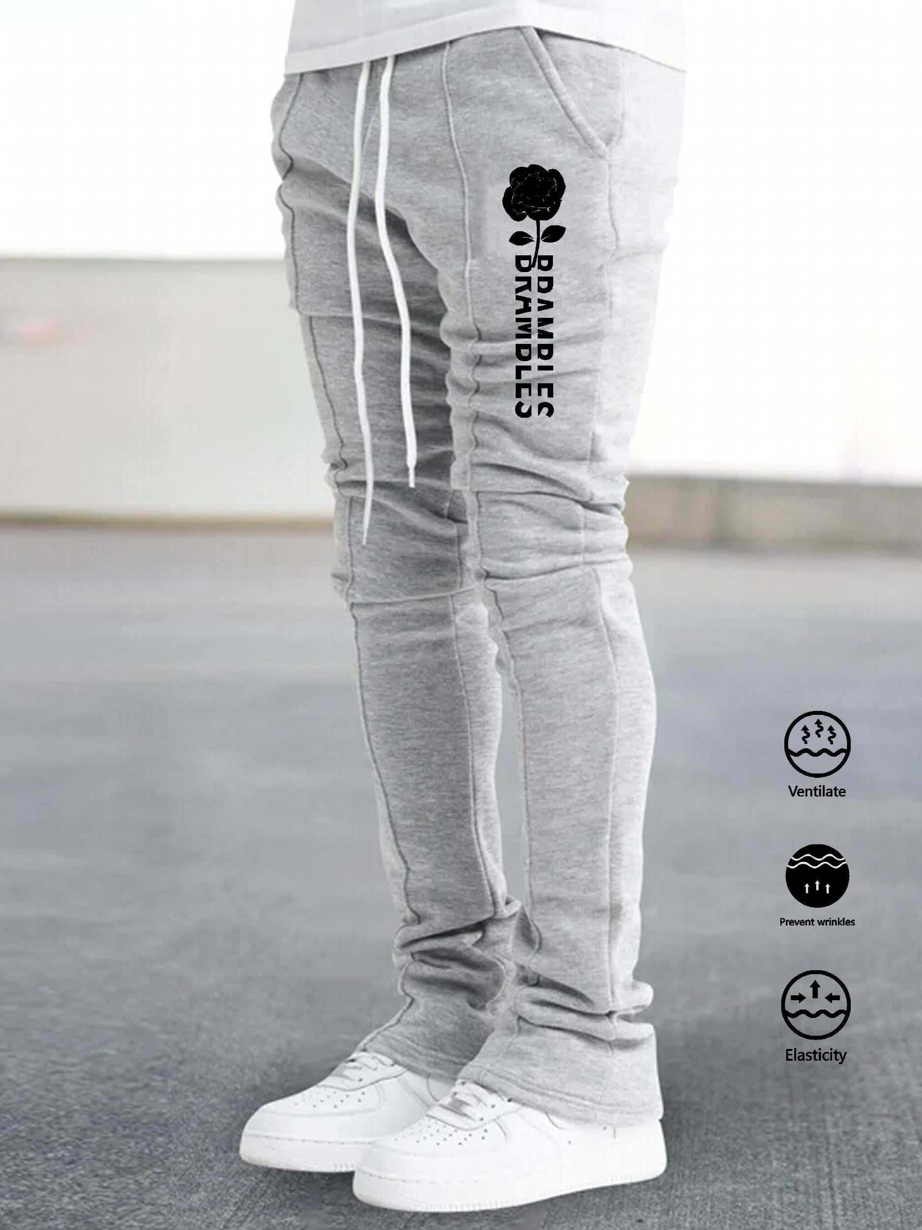 Men's Breathable Comfy Pants Spring Fall Outdoor Casual Hip Hop Clothing
