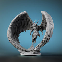 Angel Fighter Human Miniatures for Tabletop Games