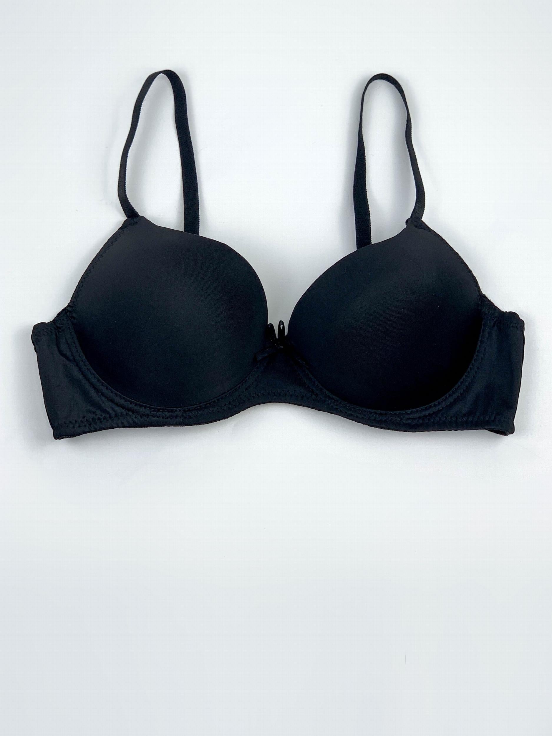 Comfy Push Up T-Shirt Bra Solid Color Women's Lingerie