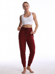 Women's Baggy Yoga Pants w/ Pockets - Comfortable & Stylish Activewear