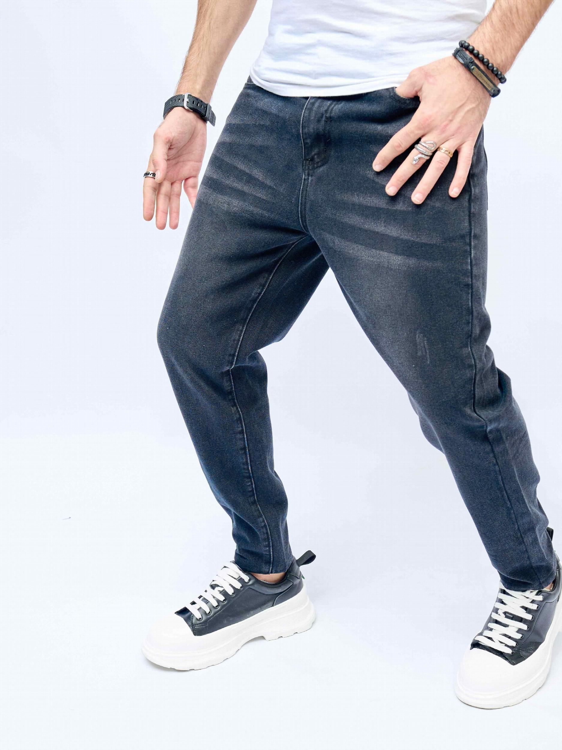 Men's Slim Fit Distressed Denim Jeans