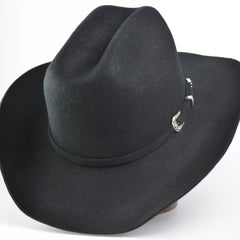 Men's Tweed Western Cowboy Hat Cocked Hump Autumn Winter Riding Hat