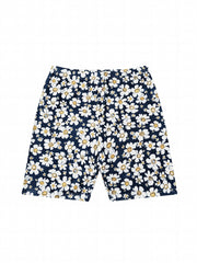 Flower Print Yoga Shorts High Stretch Running Sports Summer Shorts