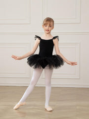 Girls Sequin Tutu Ballet Leotard Gymnastics Dance Yoga