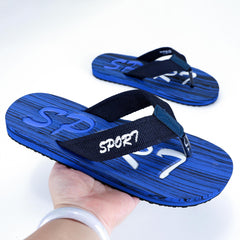 Men's Letter Print Arch Support Flip Flops Lightweight Non-slip Beach Sandals