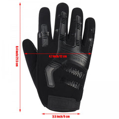 Durable Anti Slip Hard Knuckle Shooting Gloves for Men and Women