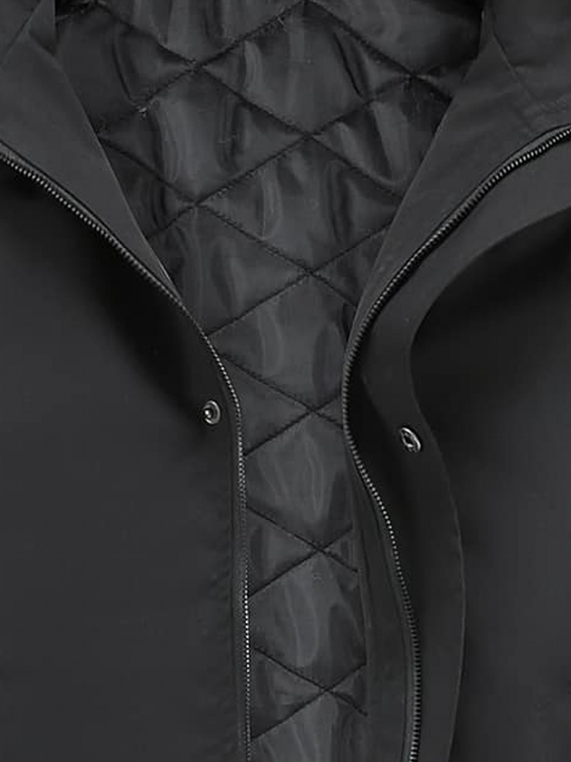 Men's Fleece Hooded Zipper Coats For Winter