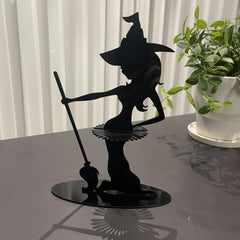 Halloween Witch Napkin Holder for Kitchen and Dining Room Decor