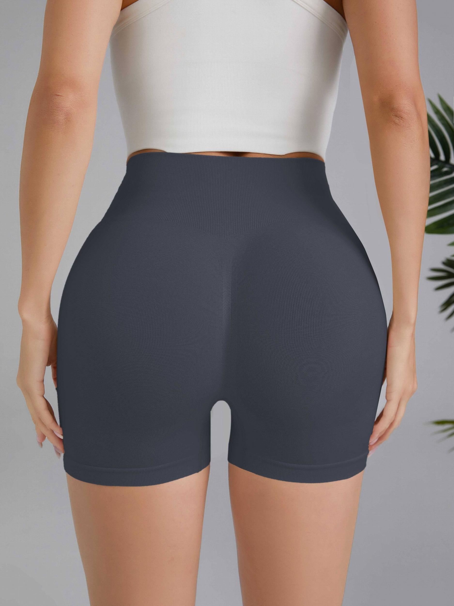 Seamless Butt Lifting Biker Shorts