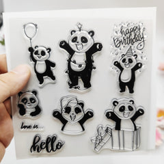 Panda Blessing Stamp - Halloween Christmas Gift