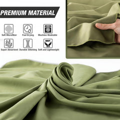 2pcs Microfiber Travel Towel Lightweight Quick Dry Beach Towels Camping Gym Swim