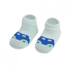 5 Pairs Cartoon Floor Socks for Boys Newborns & Toddlers