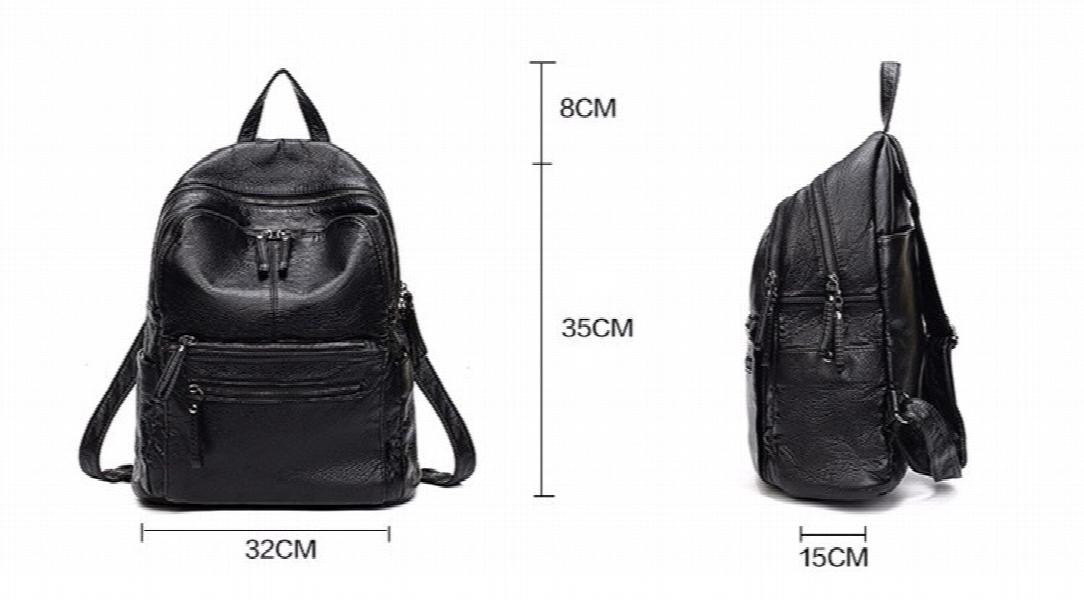 Large Capacity Women's Backpack Casual School Book Bag Travel Daypack