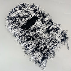 Y2K Camo Balaclava Ski Mask Hip Hop Tassel Neck Warmer Face Mask