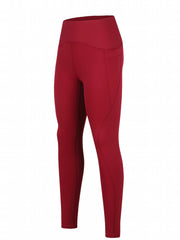 Women's High Waist Yoga Pants Leggings With Pockets