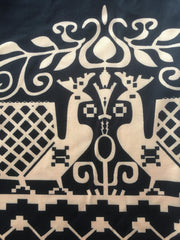 Boho Jumpsuit Women's Plus Baroque Print Wide Leg Jumpsuit