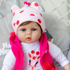 22inch Reborn Baby Doll With Clothes Playmate Kid Toy