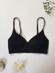 2pcs Seamless Wireless Bras Comfy & Breathable Intimates Bra