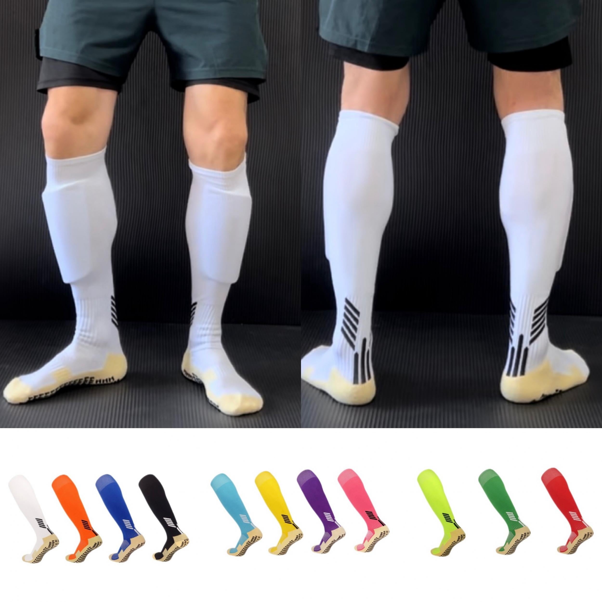 Non Slip Sweat Resistant Knee Socks for Soccer Training