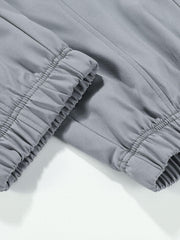 Men's Drawstring Plain Loose Jogger Pants Comfy Casual Light Trousers
