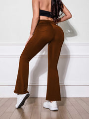 Sports Pants Women's Plus High Rise Stretch Pants